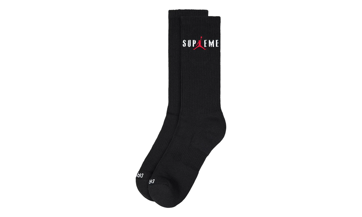 Jordan Crew Socks (2 Pack) "Black" SU26958