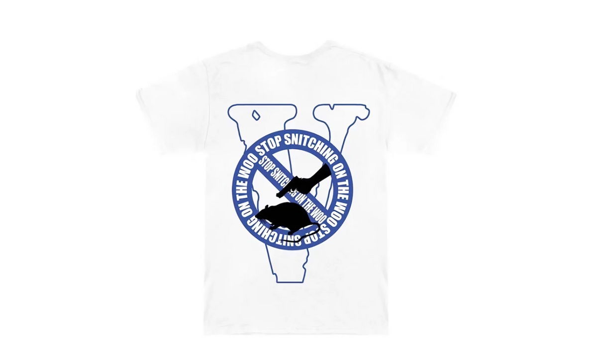 Stop Snitching SS Tee "Pop Smoke - White" Y9JHH6S4P
