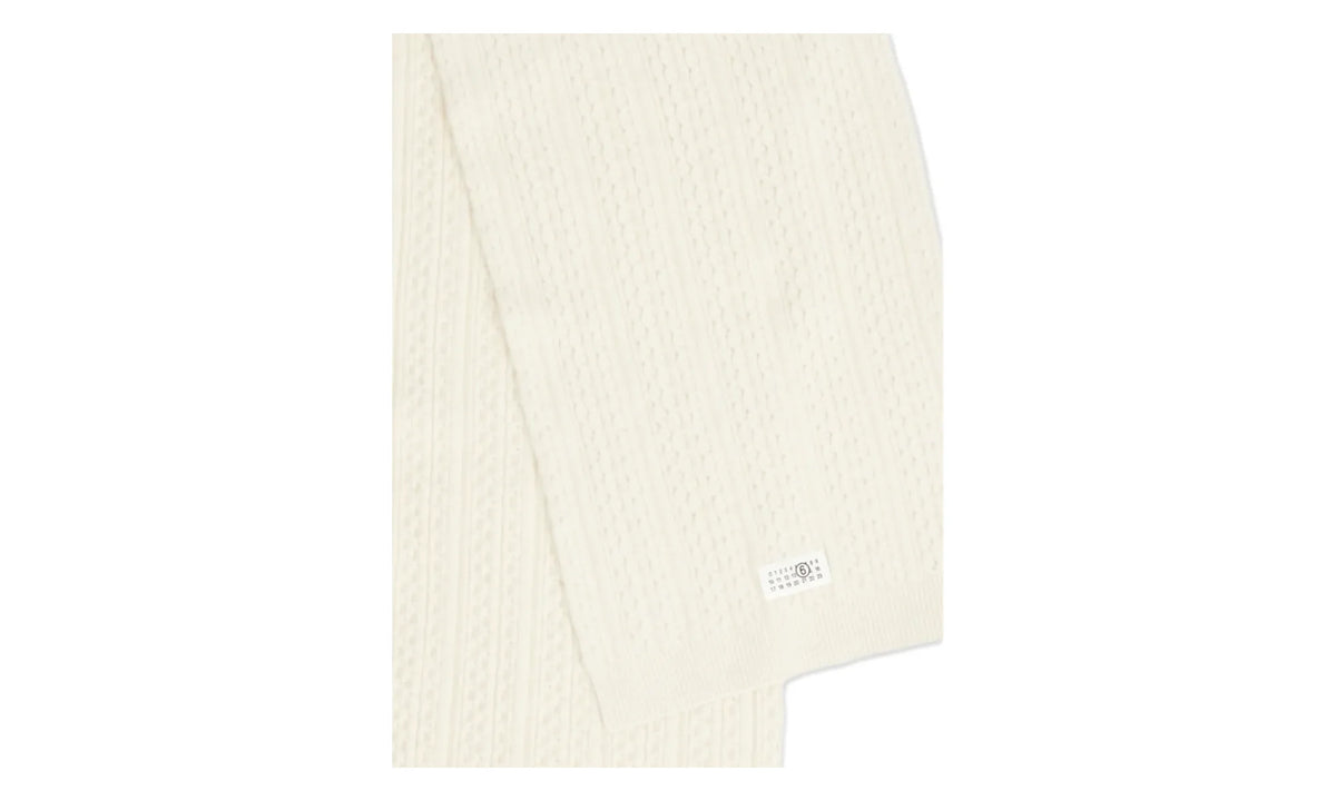 Wool Scarf "Off White" SH2TE0006 M13195 102
