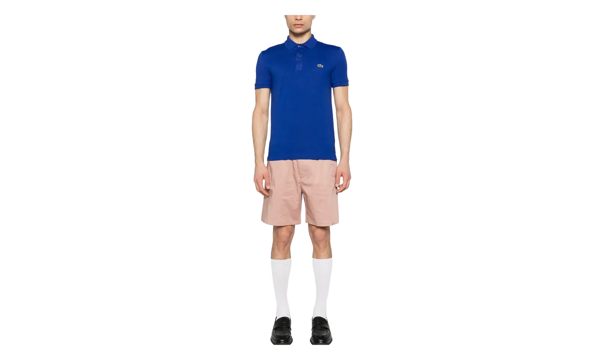 Slim Fit Petit Piqué Polo T-Shirt "Blue" PH4012 BDM