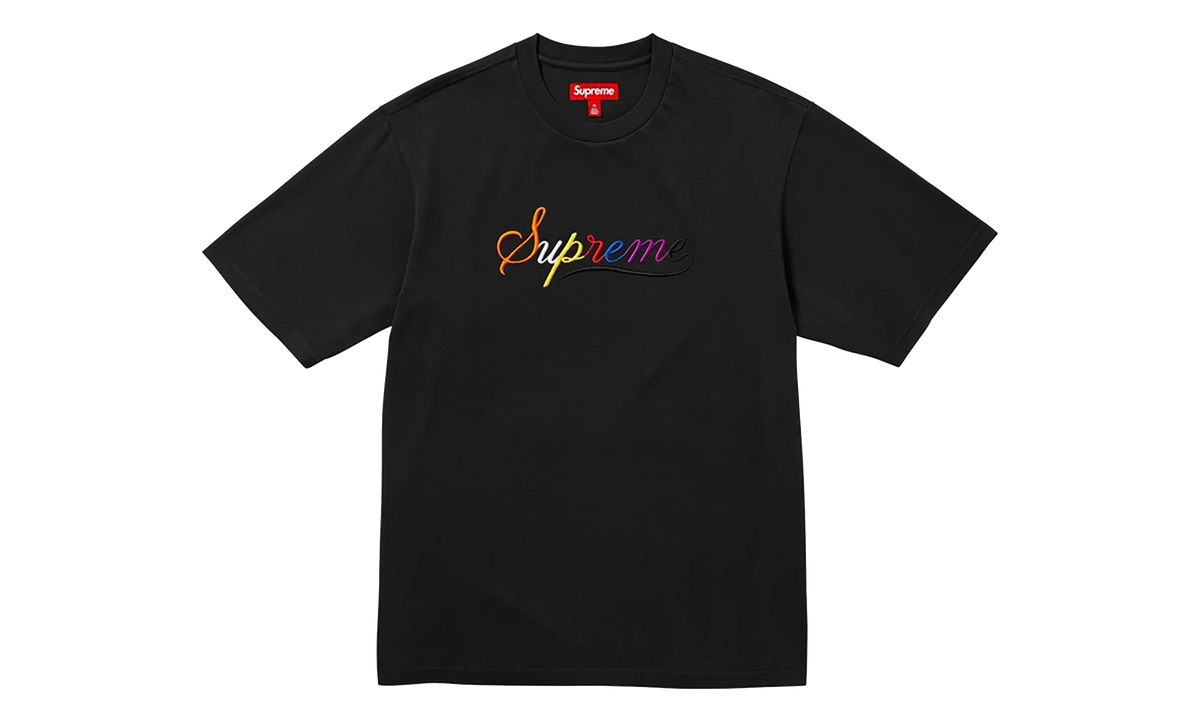 Cursive S/S Top "Black" SU27337