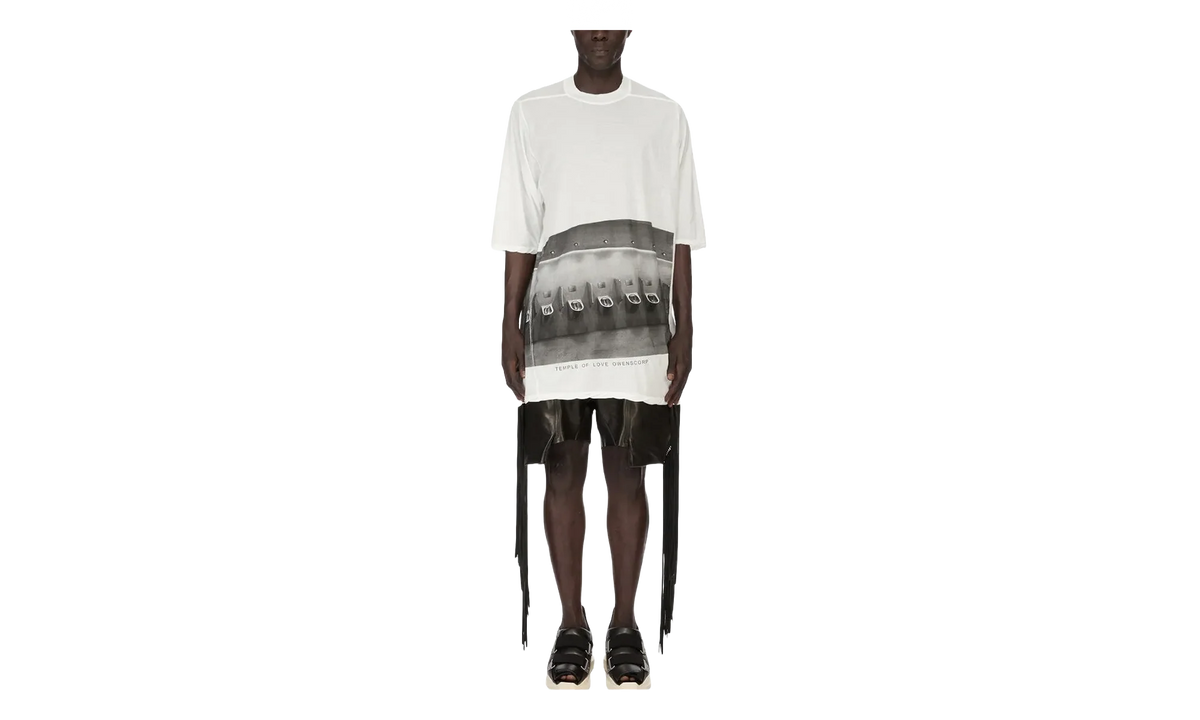Jumbo Short-Sleeve T-Shirt "Milk Wash / Black" RR01F2208 BHEP4 5109