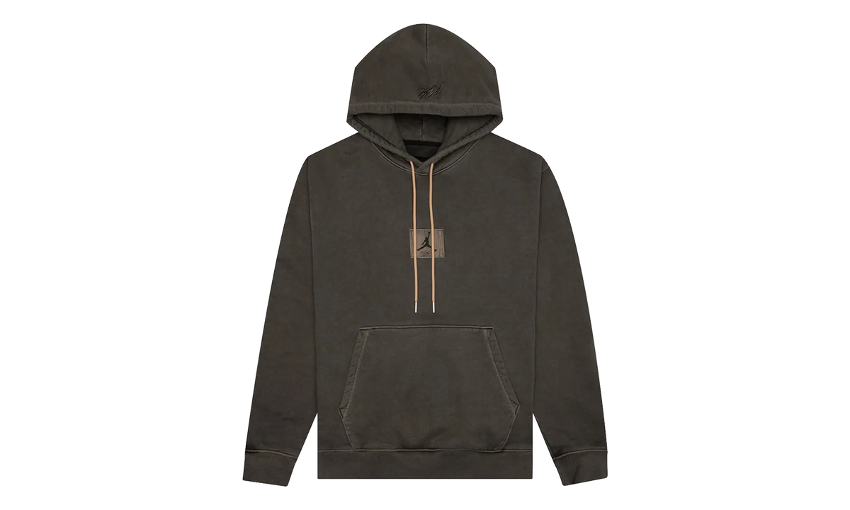 Jordan Flight Heritage Washed Fleece Hoodie "Black" DA9789 010