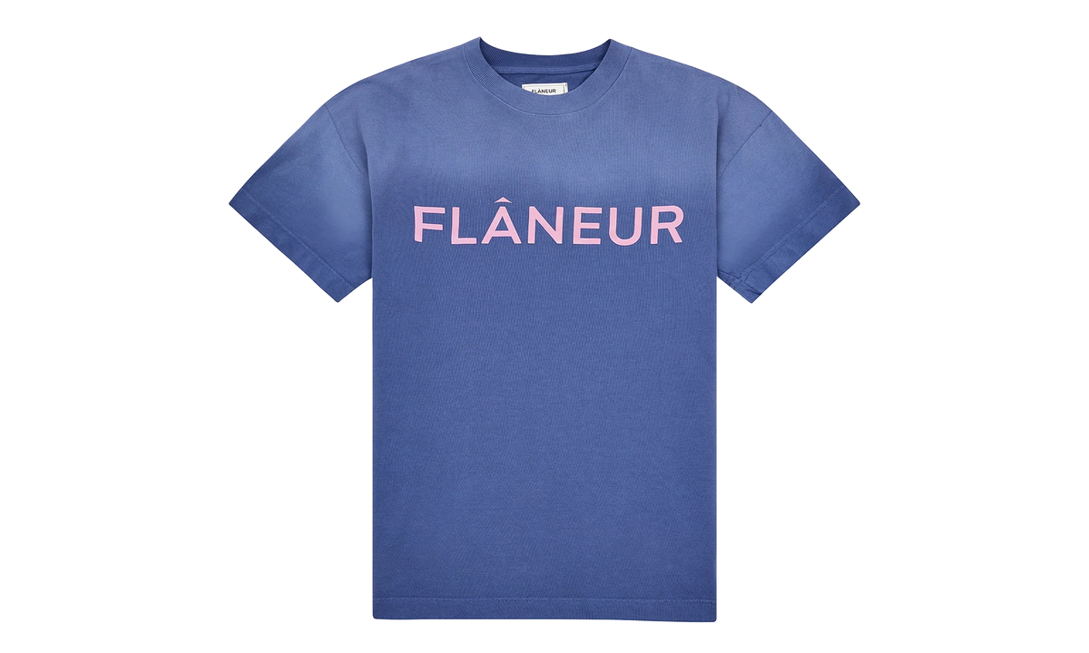 Washed Puffed Logo Tee "Purple" F15147