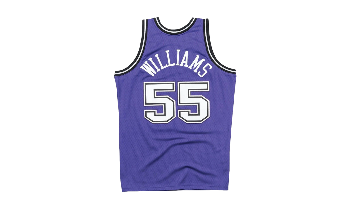 NBA Jason Williams Authentic Alternate Jersey "1998-99 Sacramento Kings - Purple" BA64UY SKI L CAV