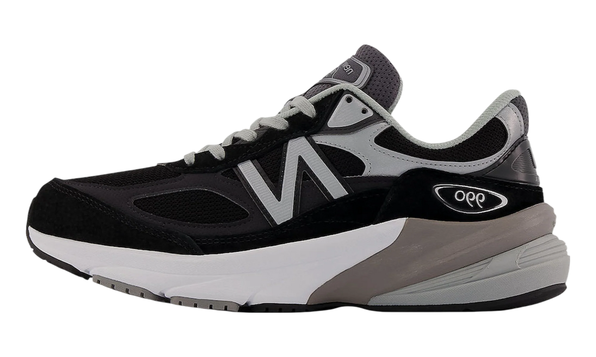 990v6 "MiUSA Black Grey White - Wide" M990BK6 2E