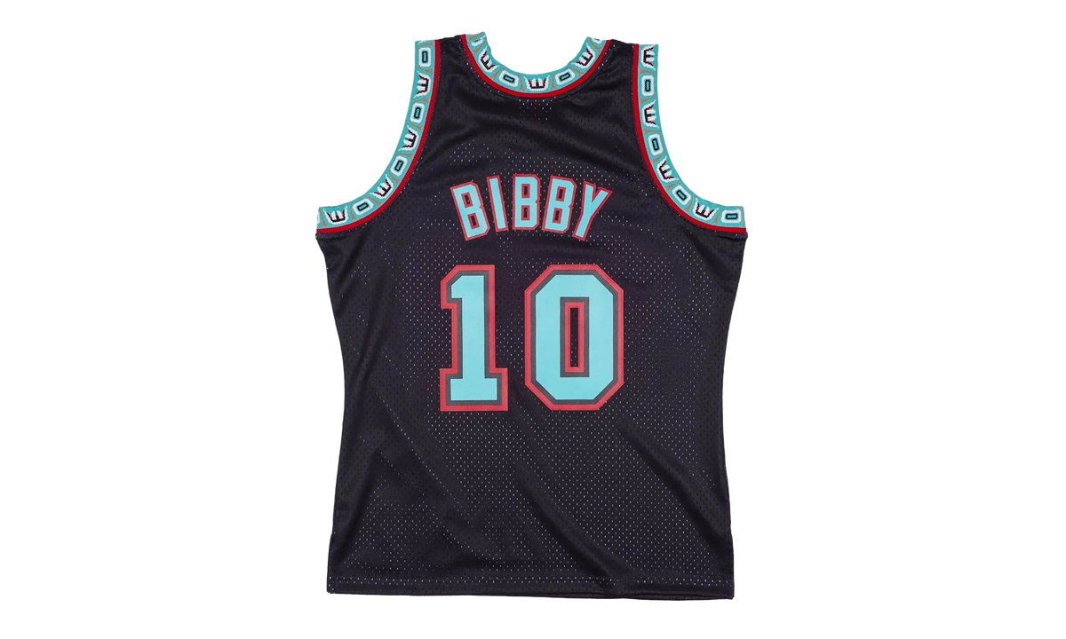 NBA Mike Bibby Reload Swingman Jersey "1998 Vancouver Grizzlies - Black" SMJYCP19289 VGRBLCK98MBI