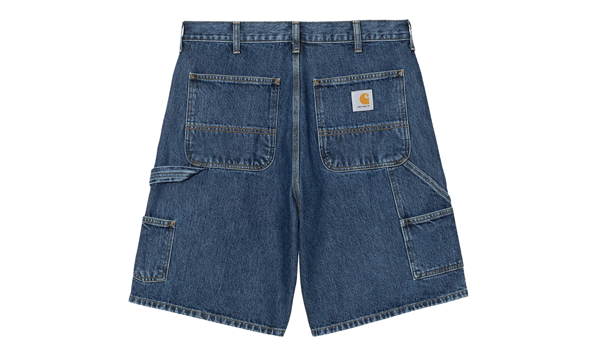 Double Knee Shorts "Blue Stone Washed" I034867 01 06