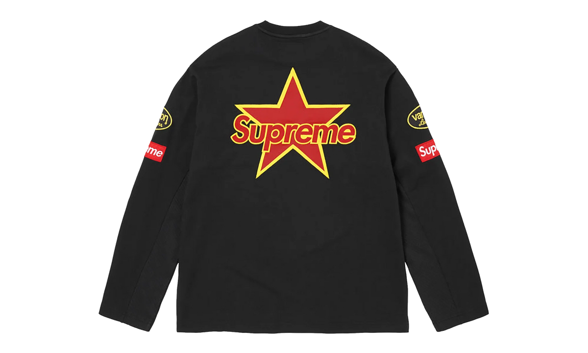 Vanson Leathers® L/S Top "SS26 - Black" SU27022