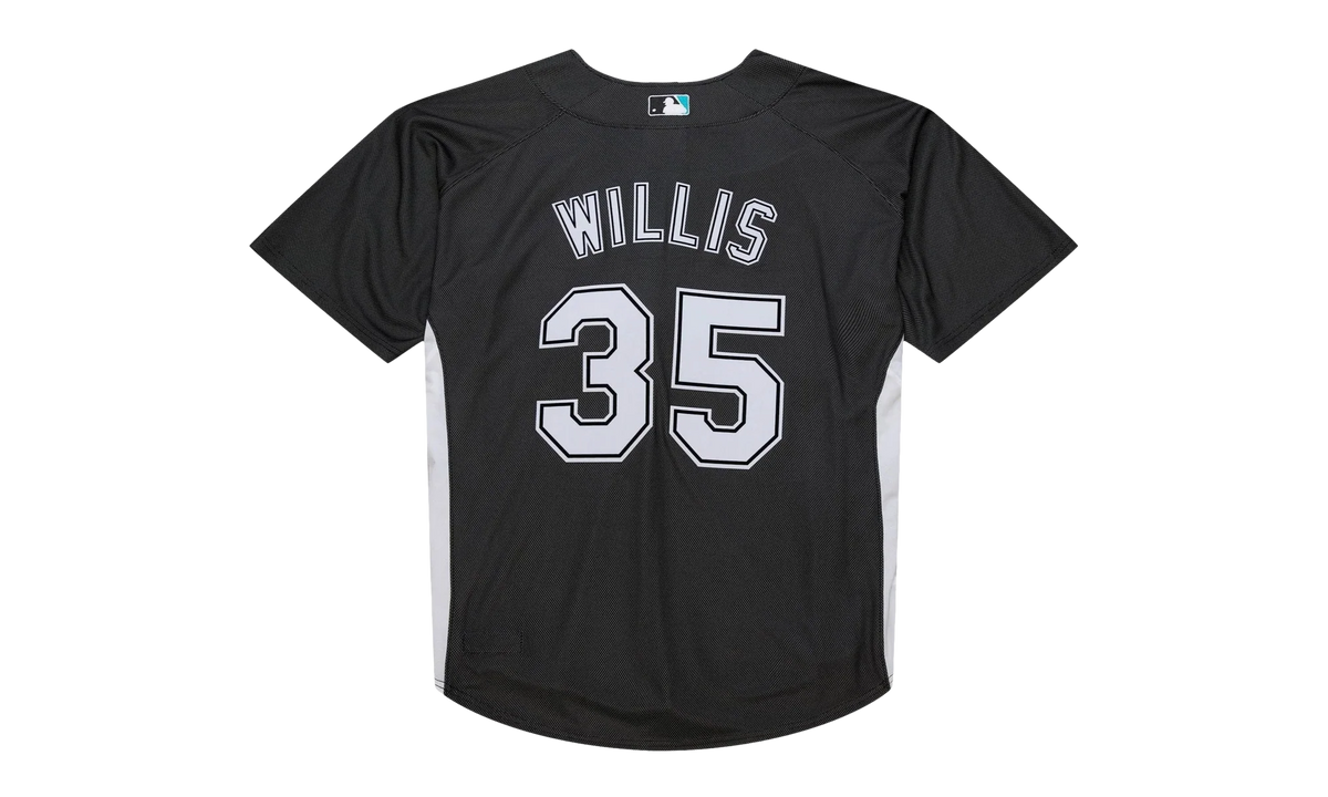 MLB Dontrelle Willis Jersey "2007 Florida Marlins – Black" ABPJ7116 FMA07DWSBLCK