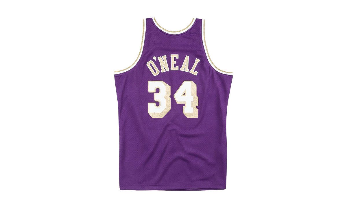 NBA Chinese New Year Shaquille O'Neal Swingman Jersey "1996 Los Angeles Lakers - Purple" SMJYNG18409 LALPURP96SON