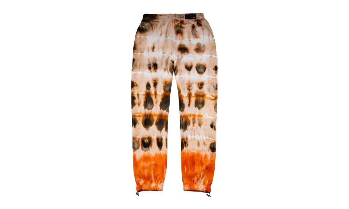 Tie Dye Sweatpants "Orange / Brown" PS22MJS010 665
