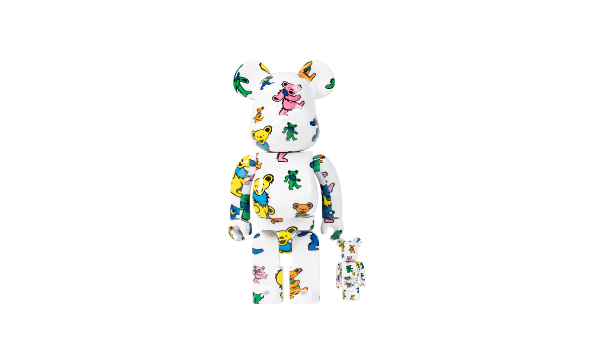 Grateful Dead Dancing Bearbrick "100% and 400%" MEDI0080