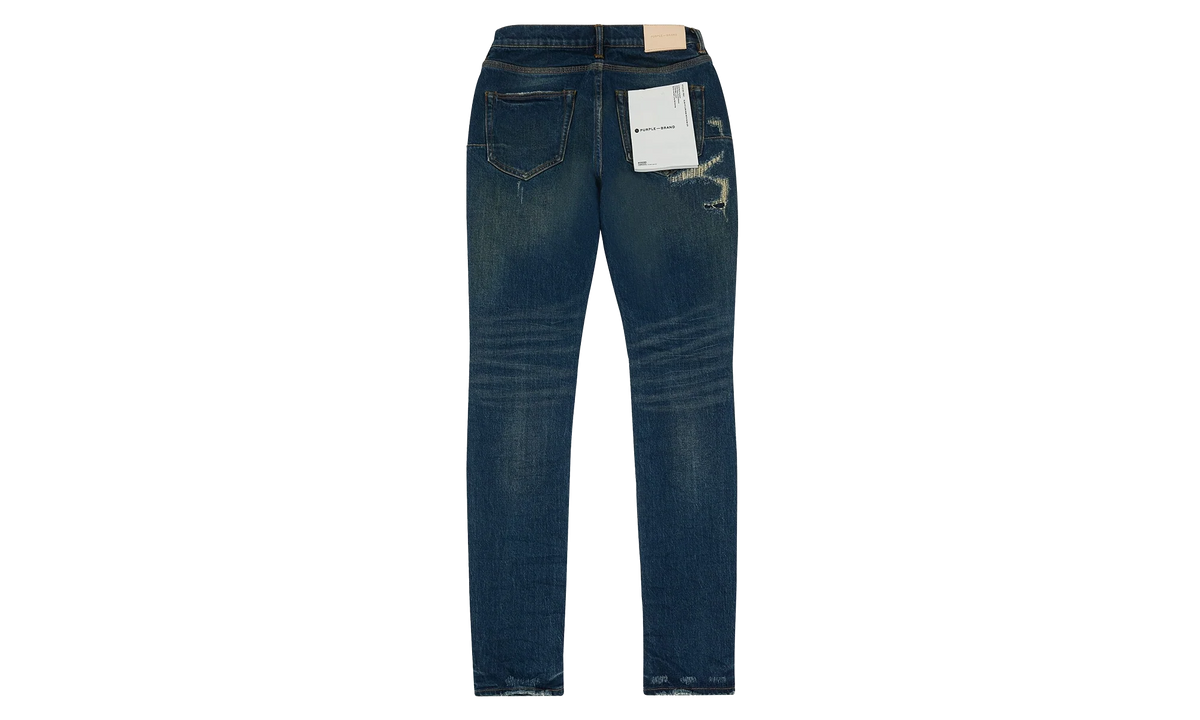 Light Destroy Indigo Denim "Blue" P001 LDDI324