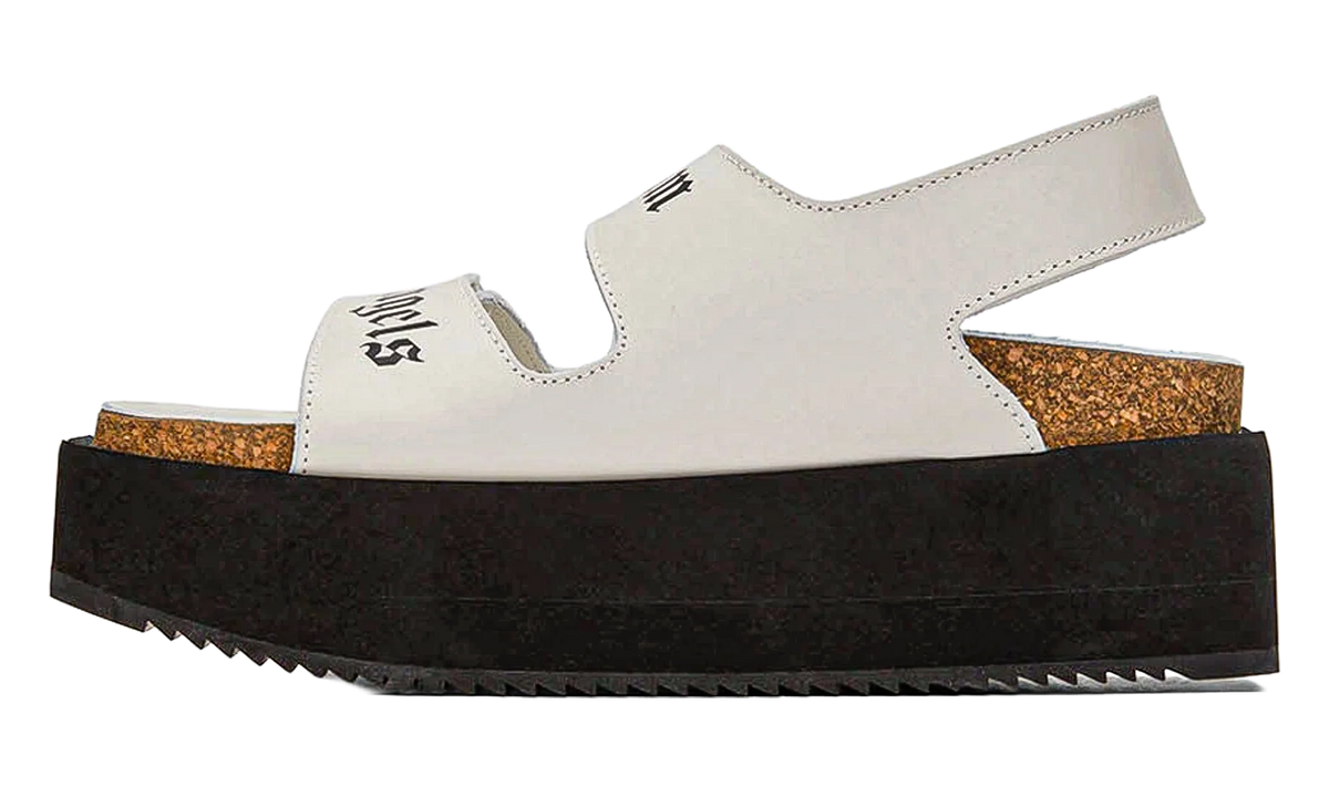 Logo Sandals "White" PWIH005S22LEA0010110