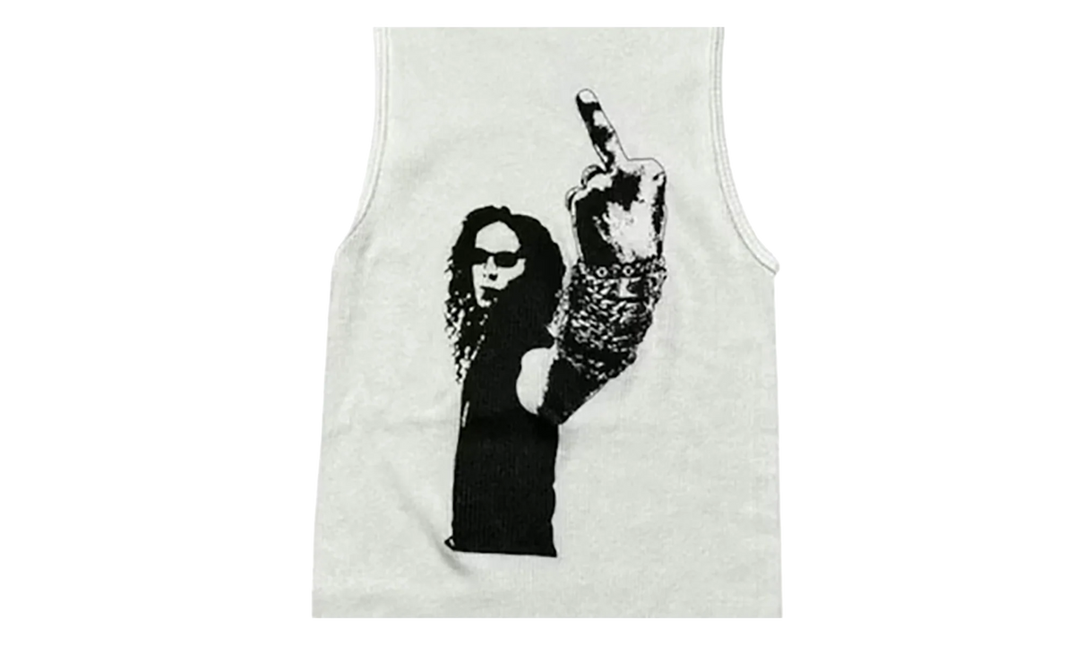 Richard Stark Middle Finger Tank "White" CHRM1139