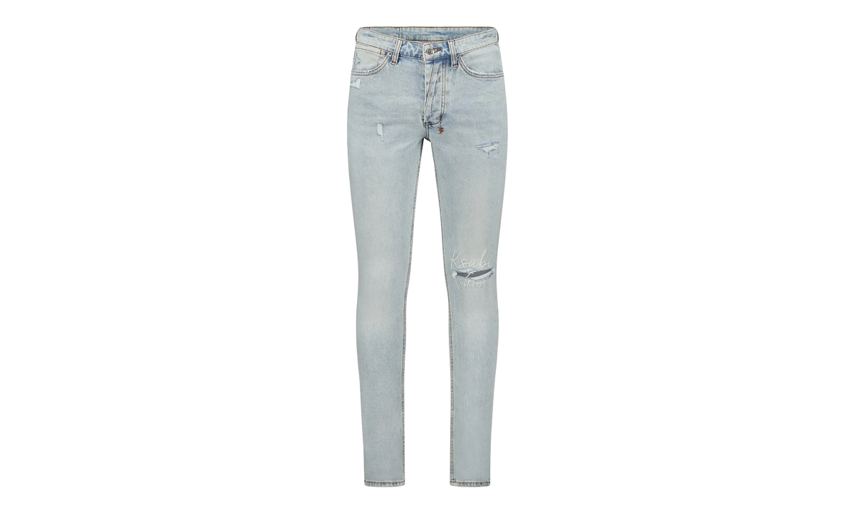 Van Winkle Arch Denim Pants "Frost Blue" MPF25DJ001