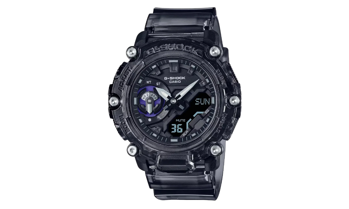 ANALOG-DIGITAL Sound Wave Series "Black / Transparent" GA2200SKL 8A