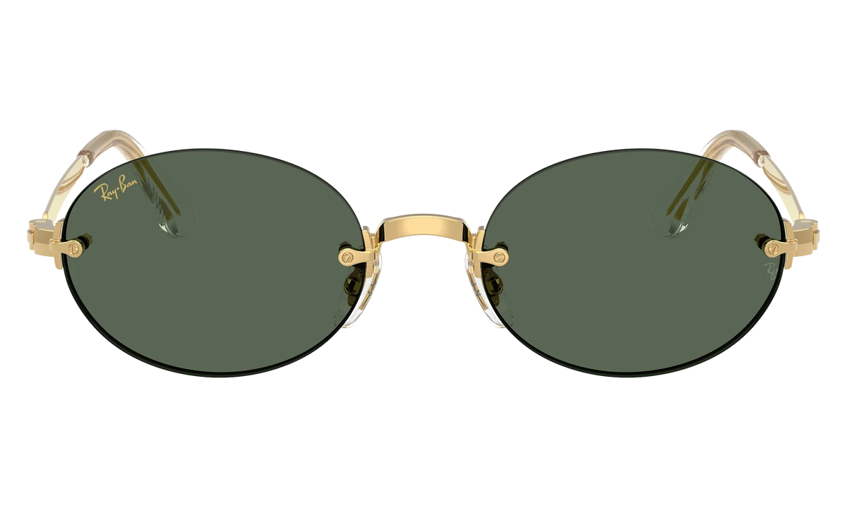 A$AP Rocky Rimless Oval "ARISTA / DARK GREEN" 0RB3929 001/71