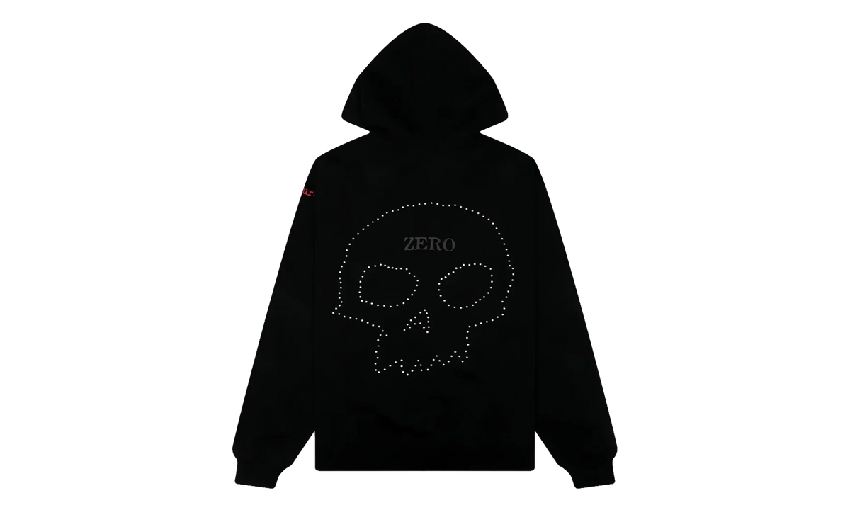 Dane Studded Full Zip Hoodie "Zero - Black" P26SPZ002-BLK