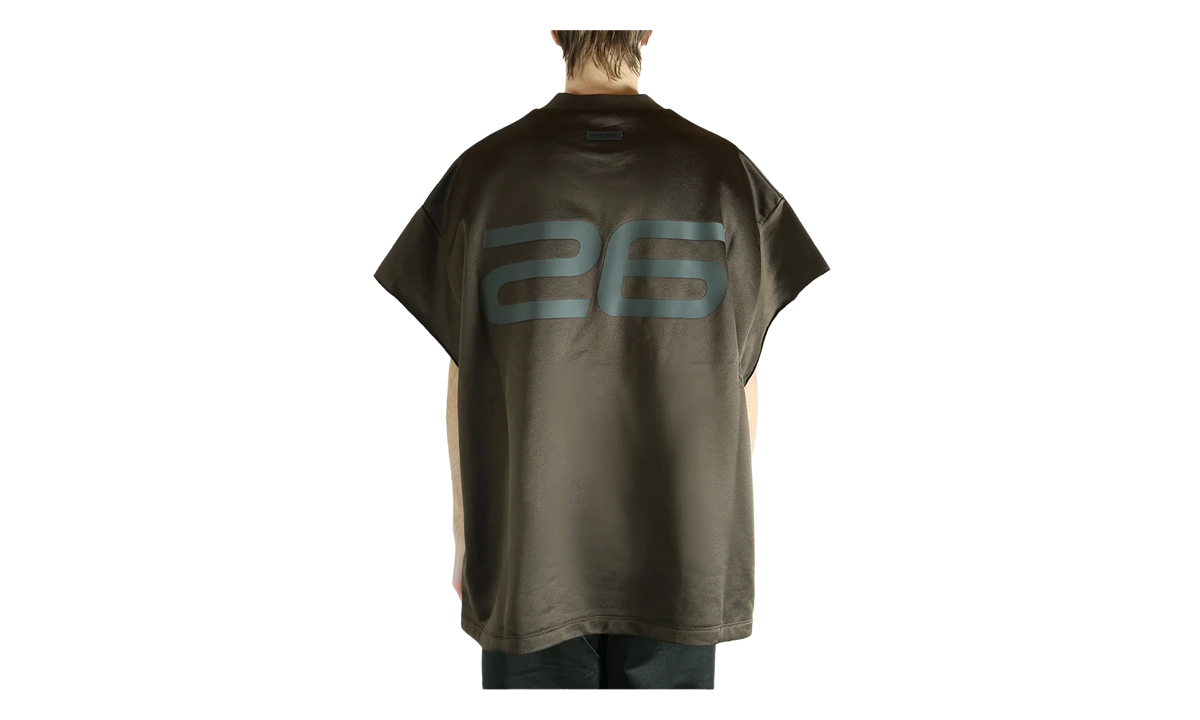 Satin Fleece 90's Muscle Tee "Brown" 192HO256882F