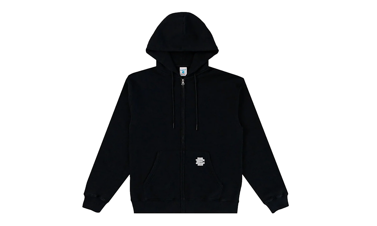 EE FULL ZIP HOODIE "FW23 - Black/Grey" EE833