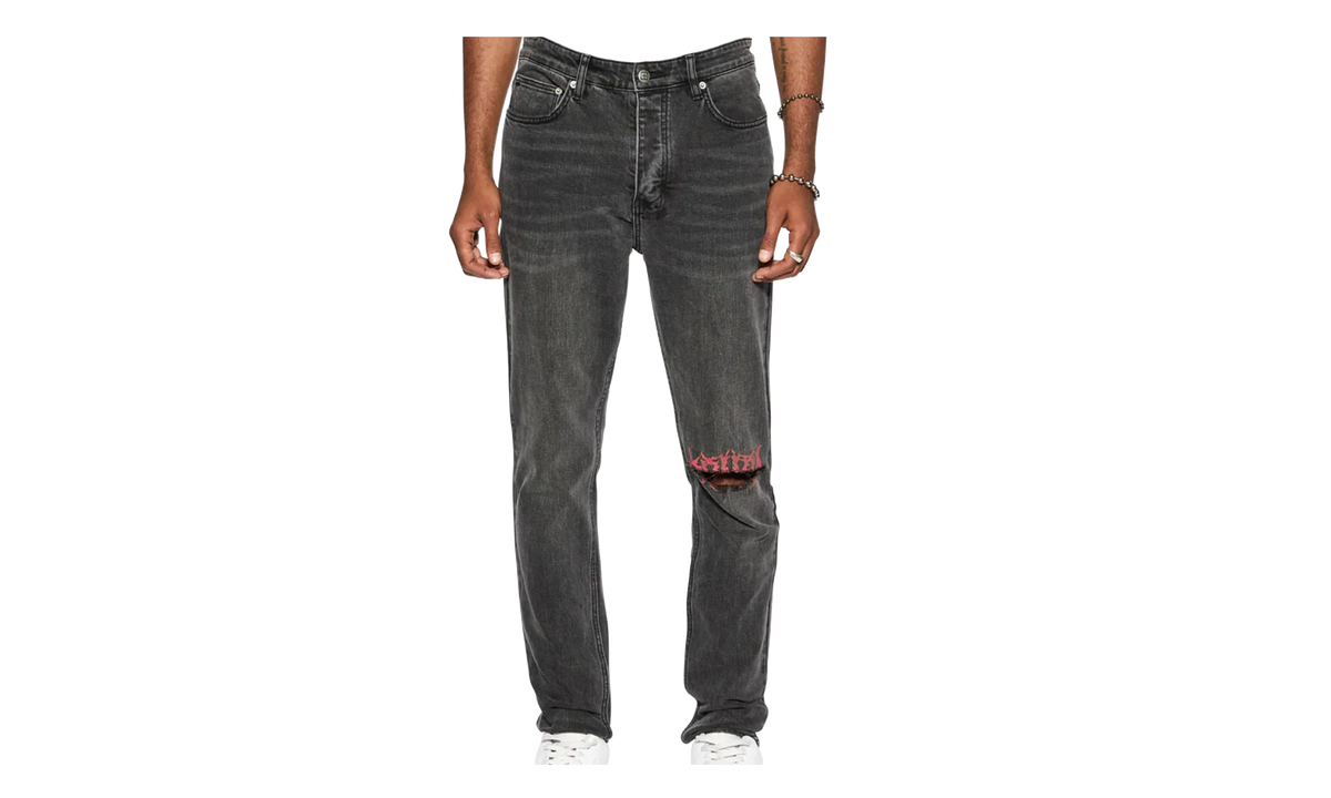 Chitch Angst Sabbath Jeans "Stone Washed Black" MFA24DJ042