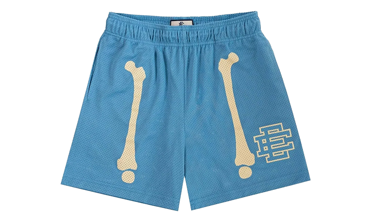 EE BASIC SHORT "Bones - Carolina Blue/ White Bones" EE752