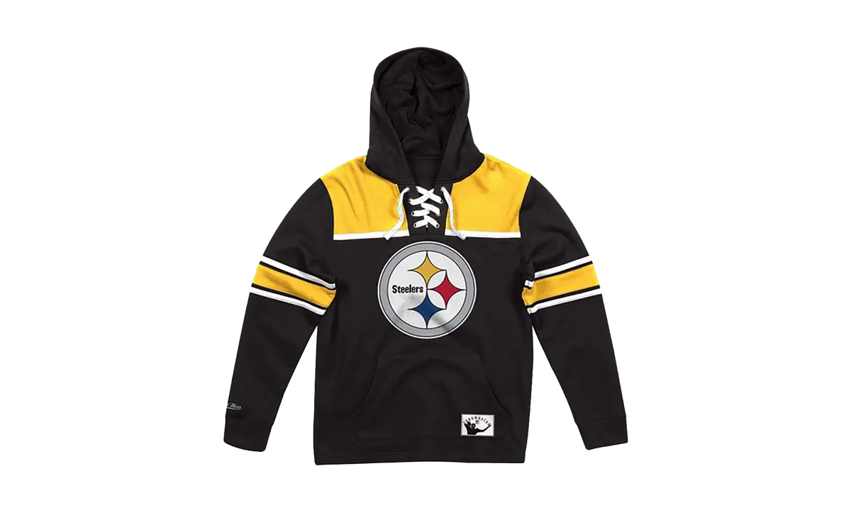 NFL Hockey Fleece Hoodie "Pittsburgh Steelers - Black" FPHDMM18731 PSTBLCK1