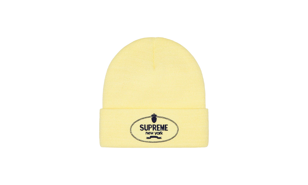 Crest Beanie "FW24 -Light Yellow" SU968