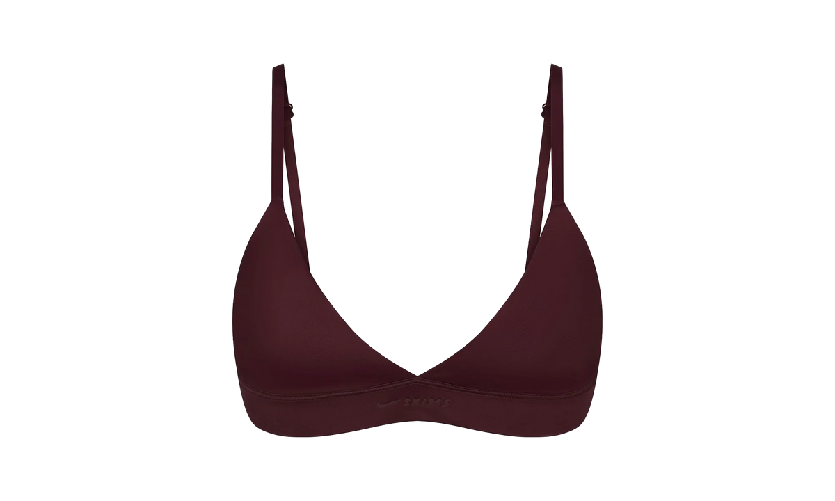 SHINE TRIANGLE BRA "Nike - Currant" SKM051