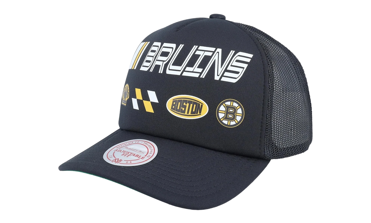NHL Speedway Trucker Cap "Boston Bruins - Black" HT8689 BBNBLCK
