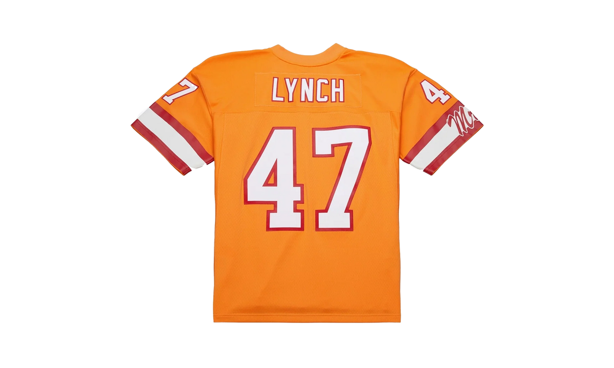 NFL John Lynch Dark Jersey "1993 Tampa Bay Buccaneers - Orange" JY9783 TBBORAN