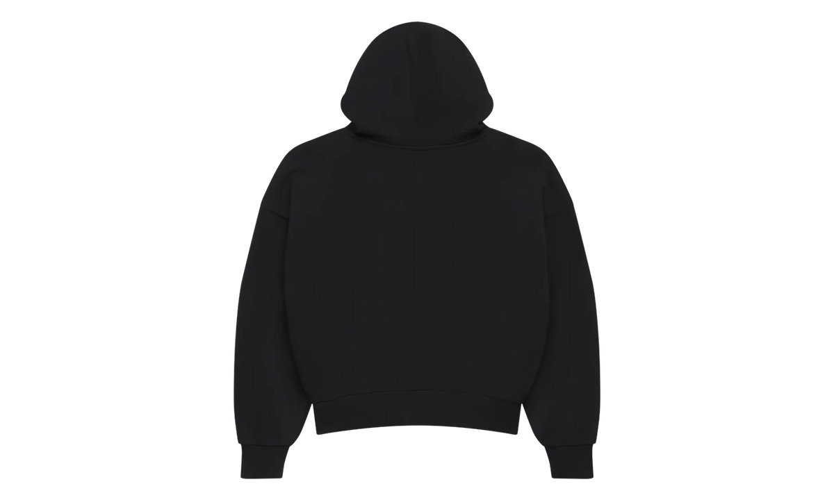Distressed Script Hoodie "Black" LST 21 22712 BLK