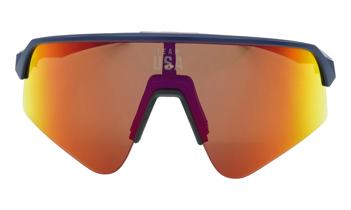 Sutro Lite Sweep Sunglasses "Team USA Matte Navy / PRIZM Ruby" OO9465 25