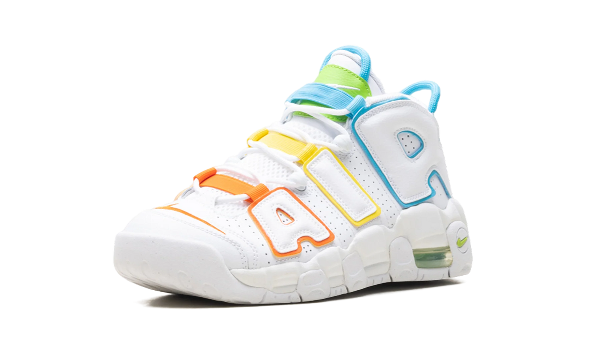 Air More Uptempo GS "White Multi-Color" FJ4624 100