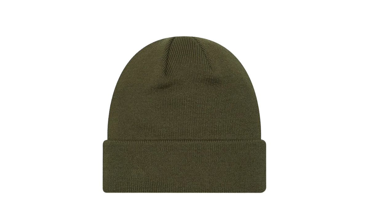 Basic Green Cuff Knit Beanie "Green" 60487128