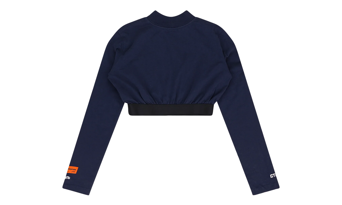 Cotton Turtleneck Top "Blue" HRP WTPS 0001