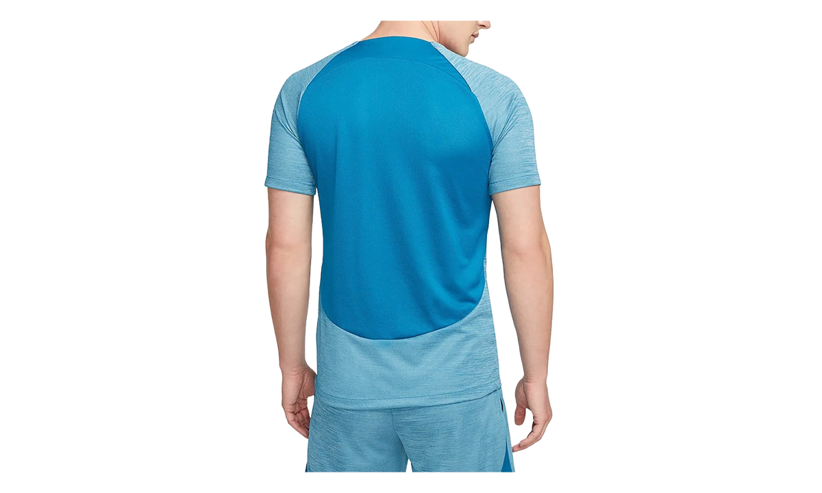 Dri-FIT Academy Short-Sleeve Football Top "Green Abyss / Pure / Green Abyss / White" DQ5053 301