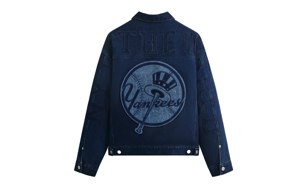New York Yankees Jay Indigo Denim Jacket "Mid Indigo" khm011101 452