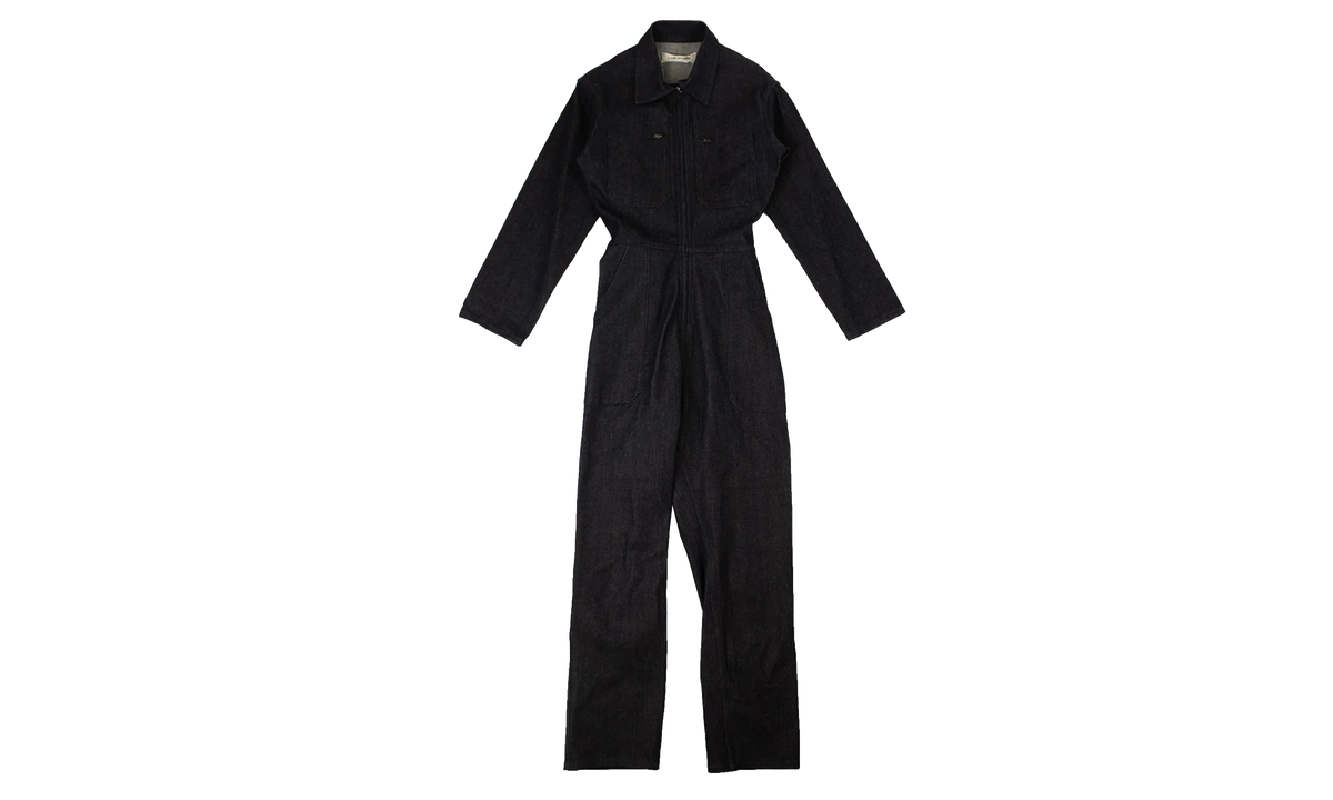 Denim Fitted Jumpsuit "Blue" APA XTPS 0001