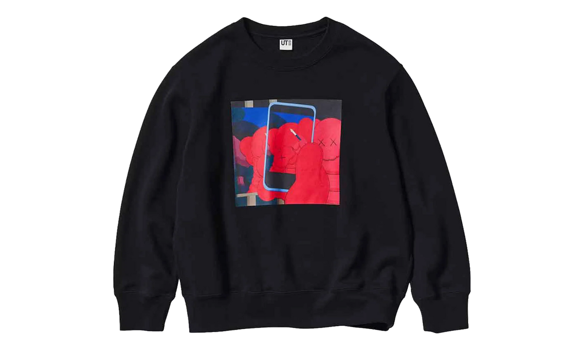 Uniqlo Warhol Graphic Sweatshirt (Full Set) "Black" KAWS202484