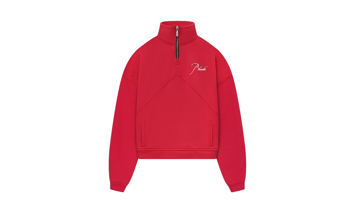Quarter Zip Sweater "Red" RHSS24TT13167278