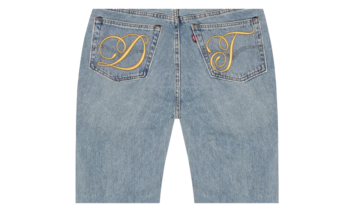 DT Metallic Gold Script 501 "Light Wash" DT397
