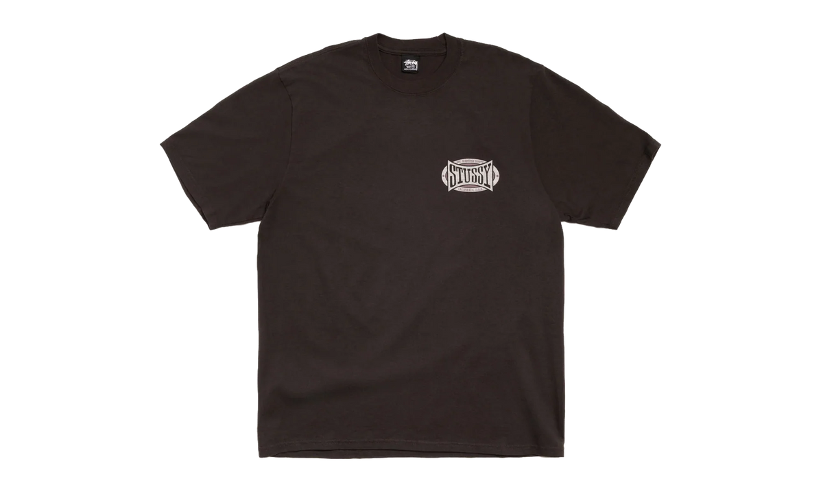 Champion Oval Pigment Dyed T-Shirt "Faded Black" STUS364