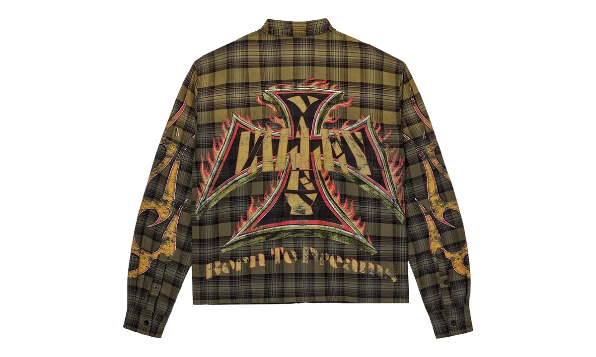Reborn Flannel "Green" LLWJDSQZ