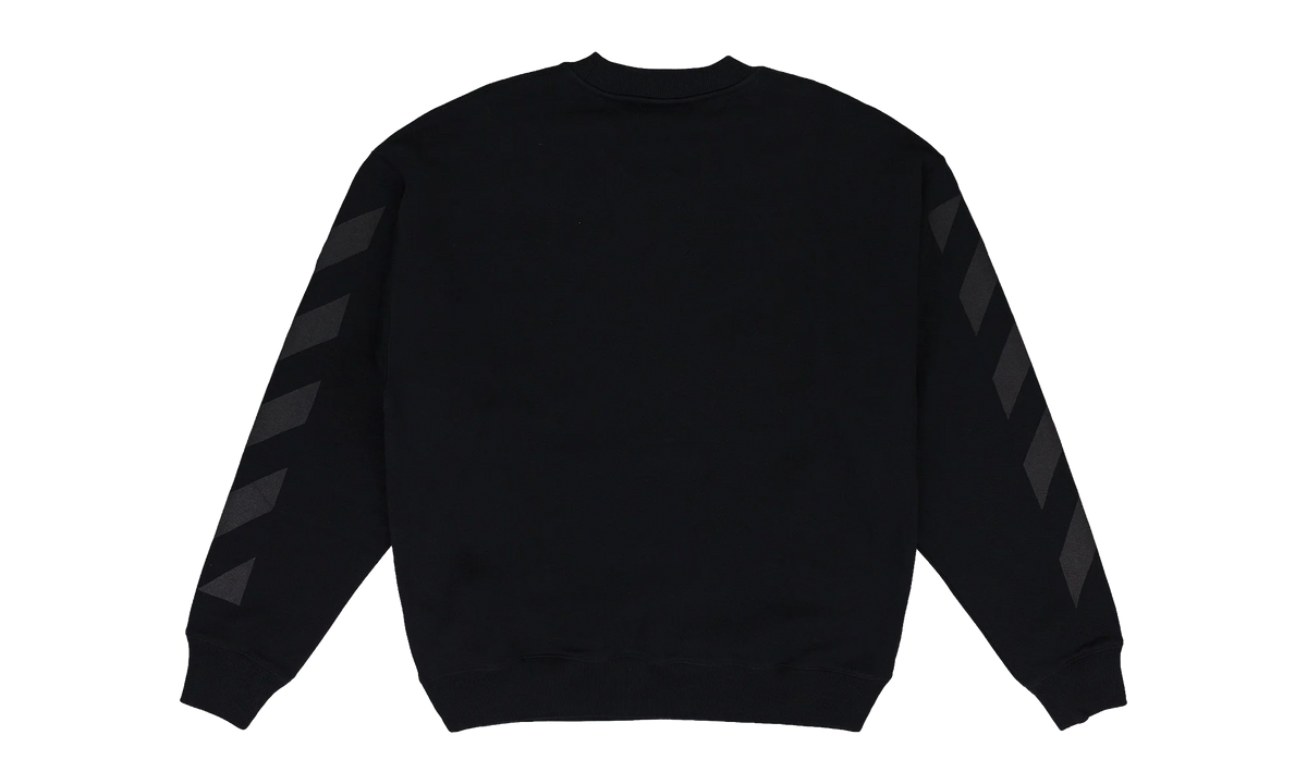 Cornely Diagonal Crewneck "Black" OFW-MHDS-0201