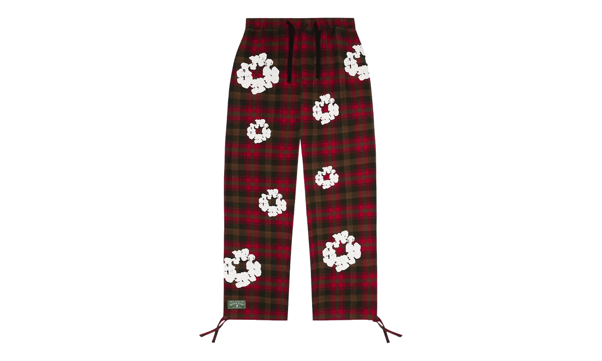 Wreath Pajama Pants "Red" DT383