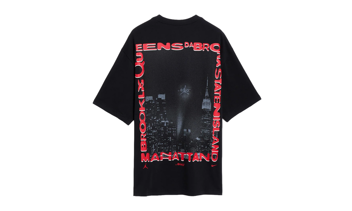Jordan x Awake NY T-Shirt "Black / White / University Red" IB7290 010