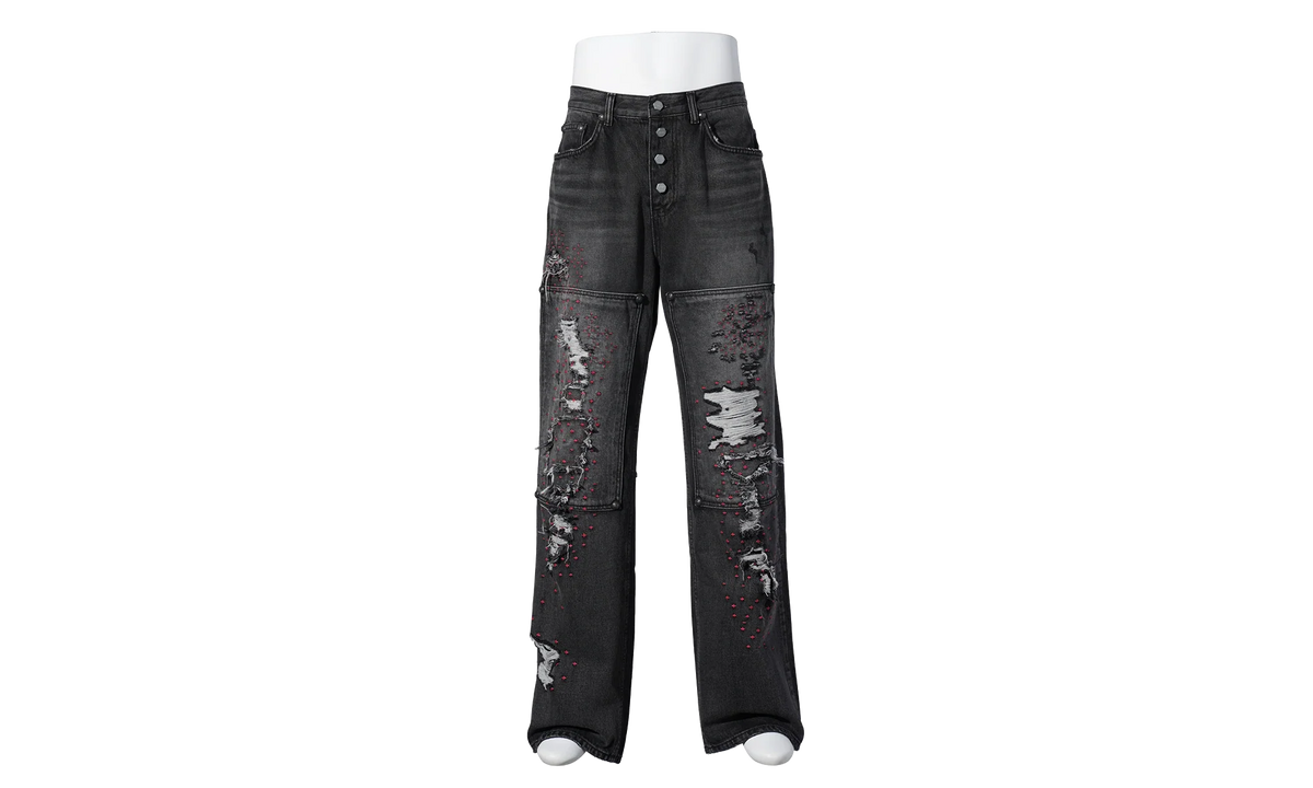 Vintage Double Knee Pants "Black" TC25PT2802